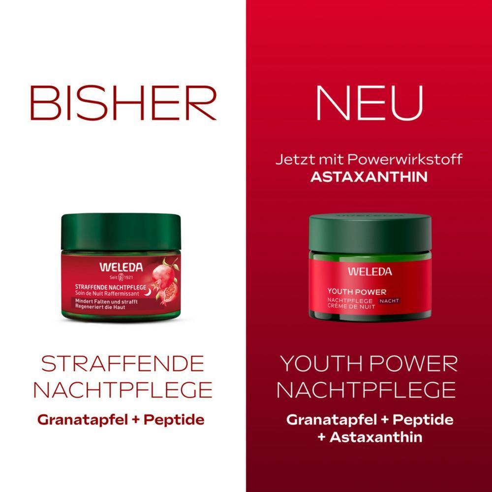 Weleda Youth Power Nachtpflege Granatapfel 40 ml