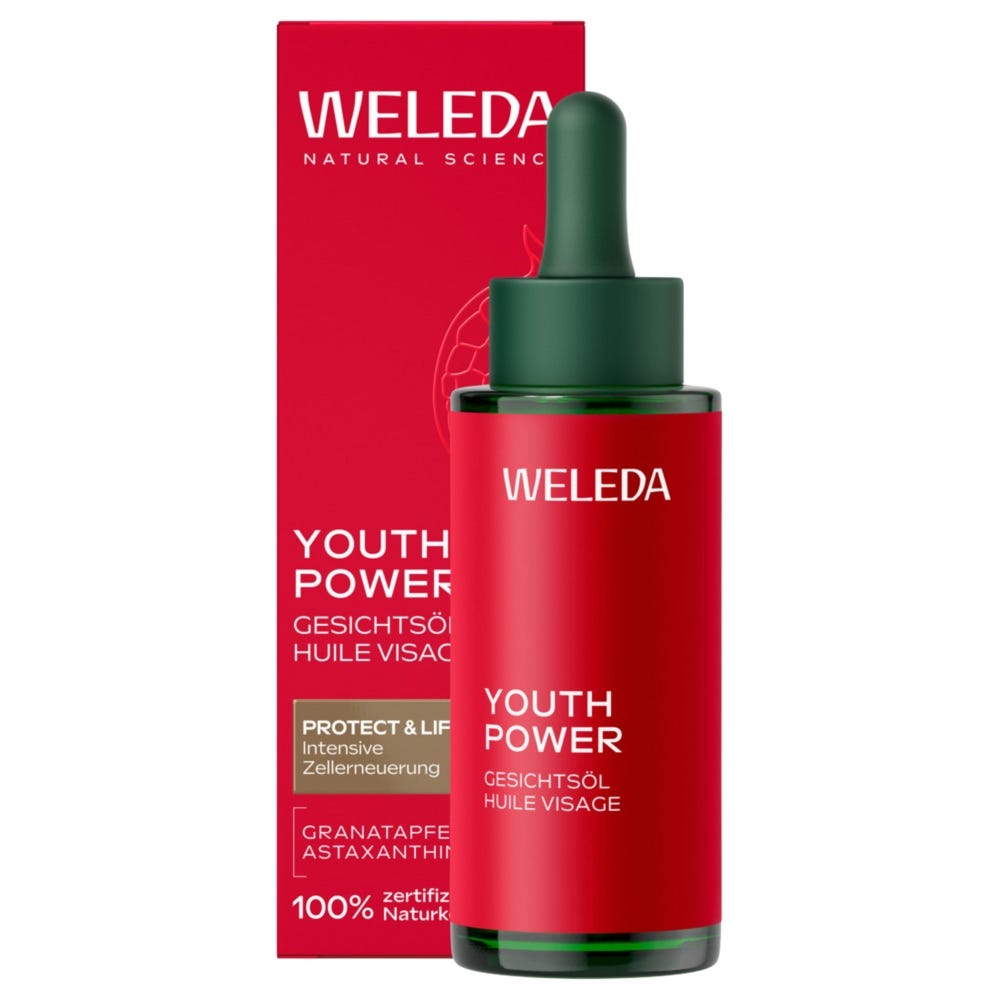 Weleda Youth Power Gesichtsöl Granatapfel 30 ml