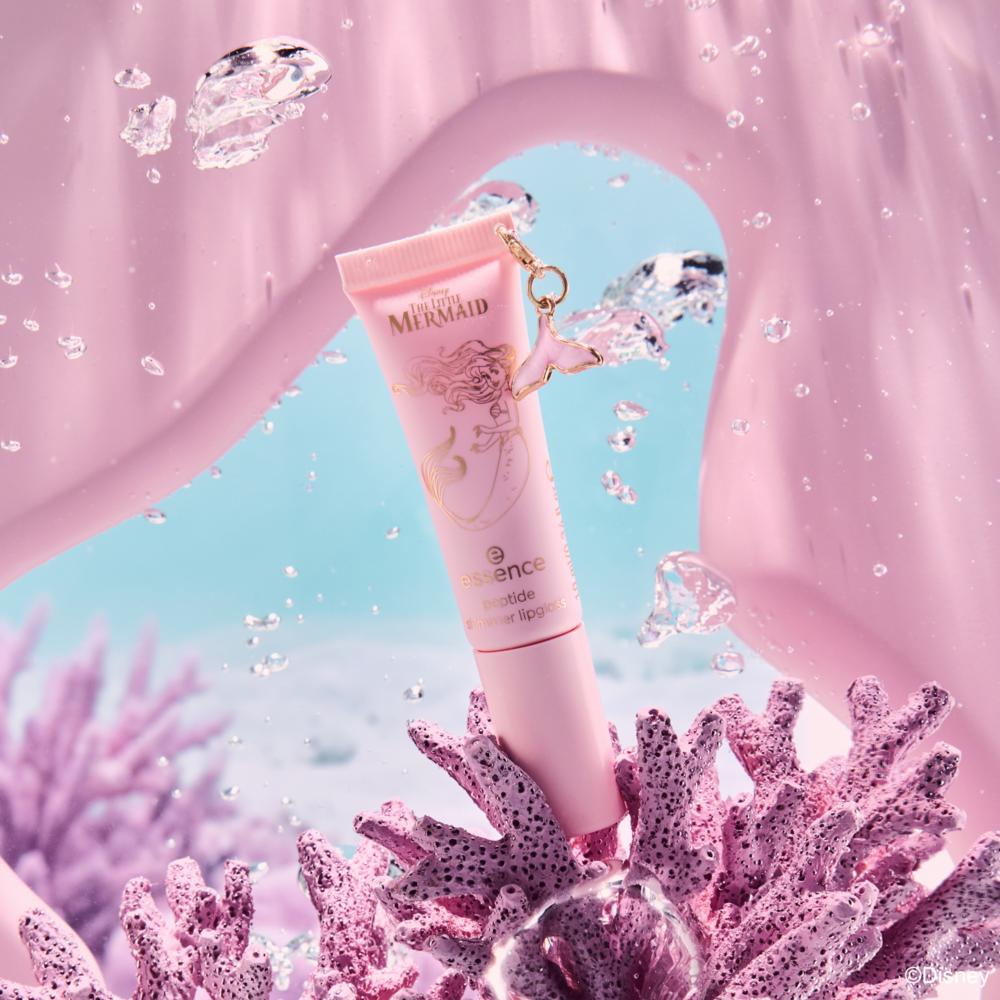 essence Disney THE LITTLE MERMAID peptide shimmer lipgloss 01