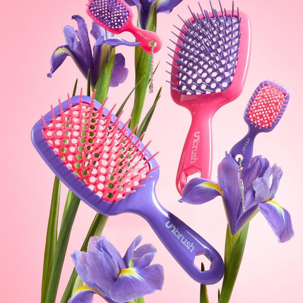 UNbrush and Super Mini Set Neon Purple