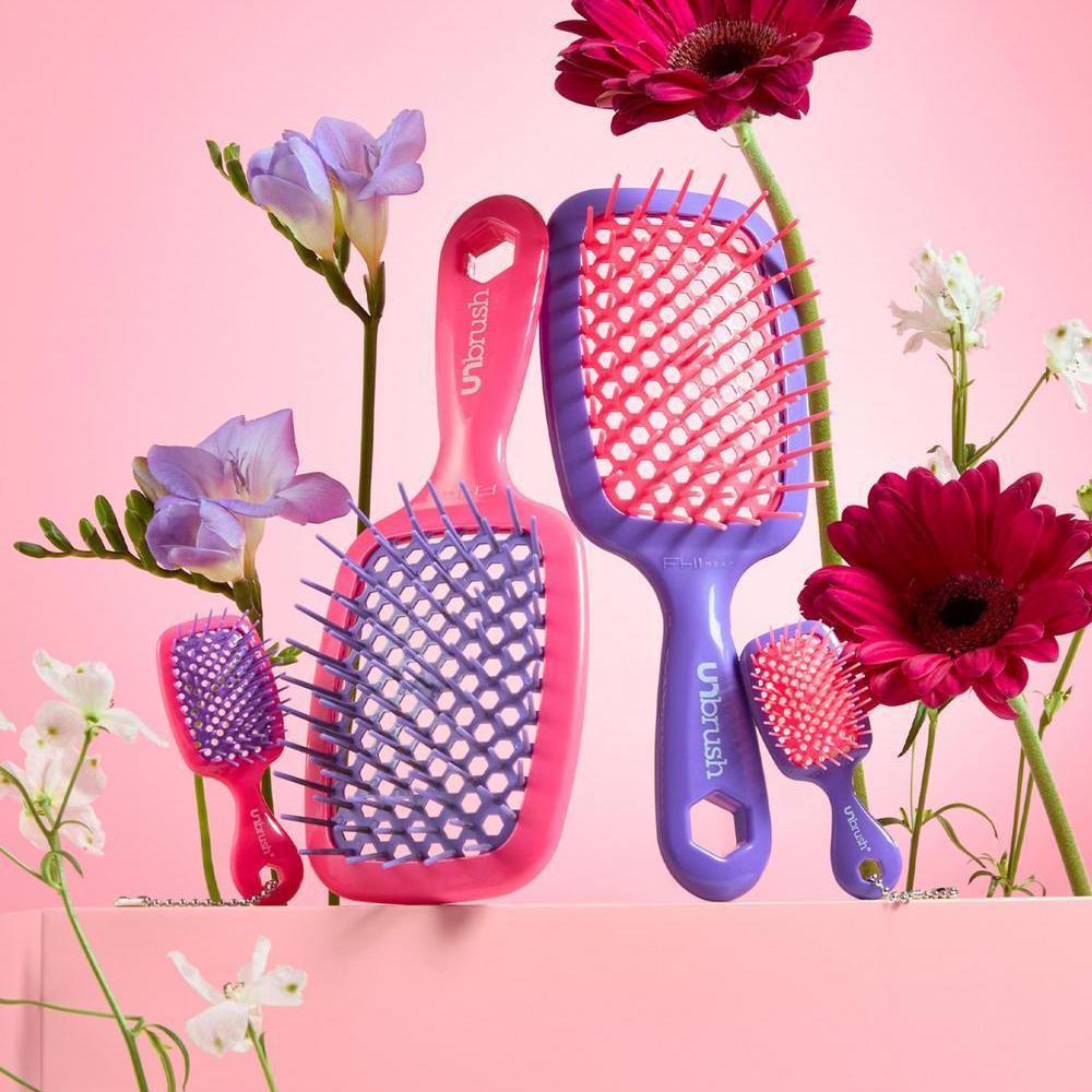 UNbrush and Super Mini Set Neon Pink