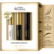Long4Lashes Wimpern & Augenbrauen Mini Set
