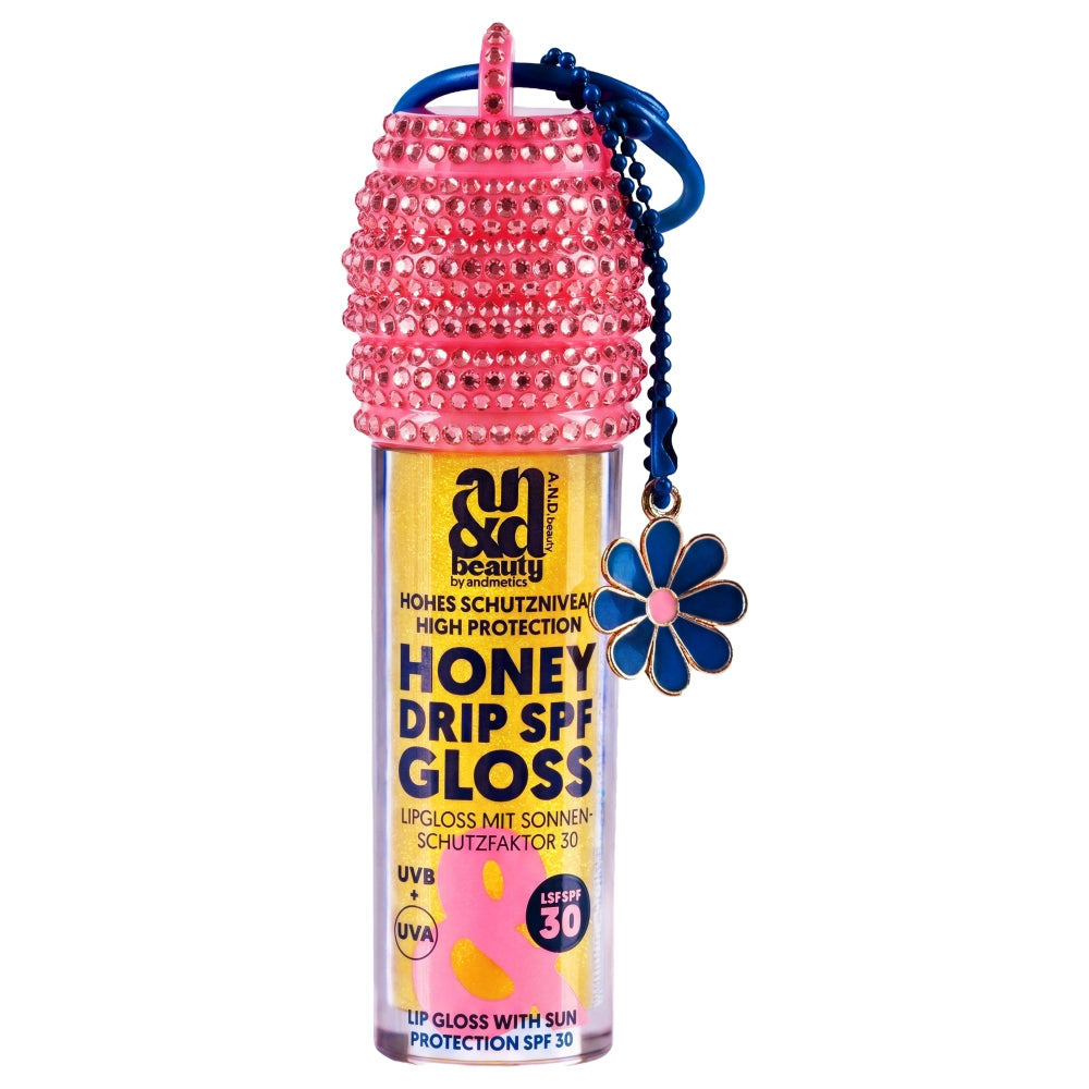 A.N.D. beauty Bedazzle Kit Honey Drip Gloss