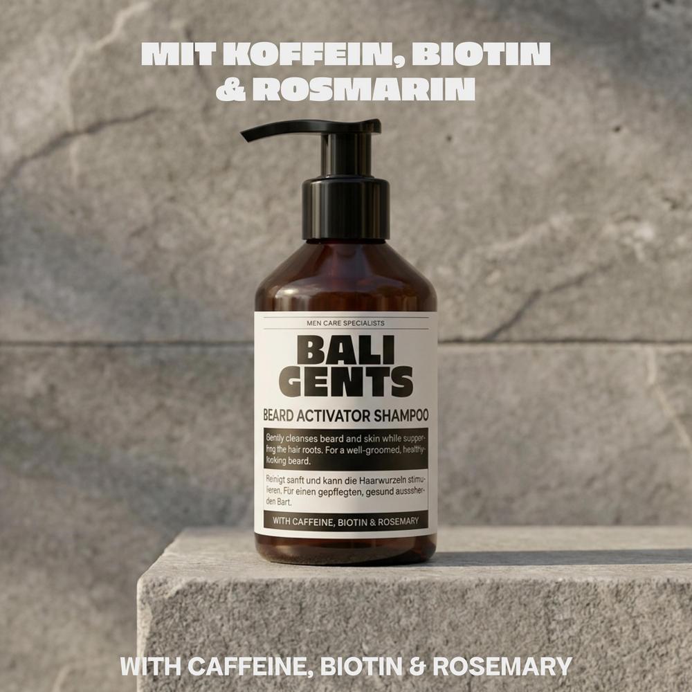 Bali Gents Beard Activator Shampoo 150 ml