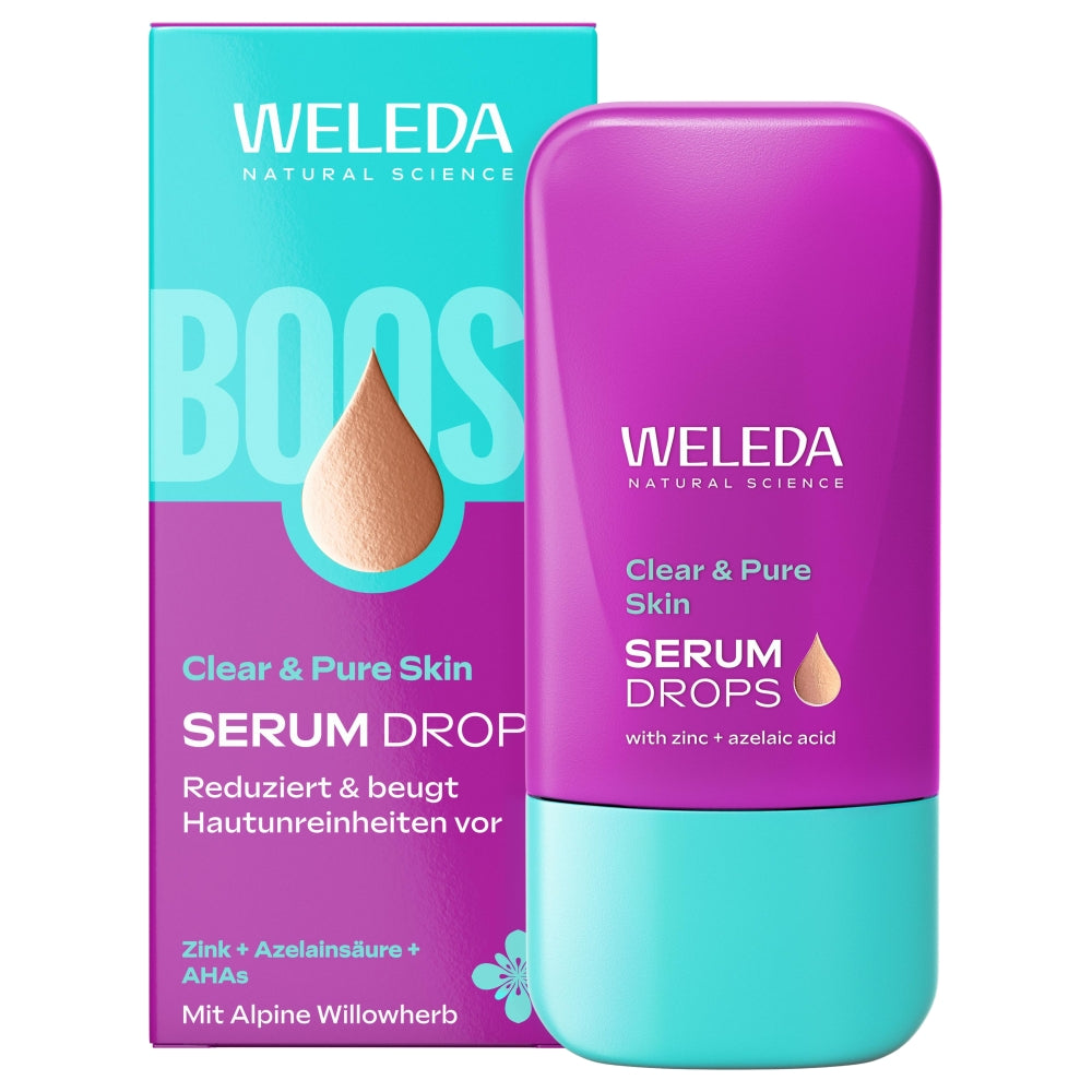 Weleda Clear & Pure Skin Serum Booster Drops 30 ml