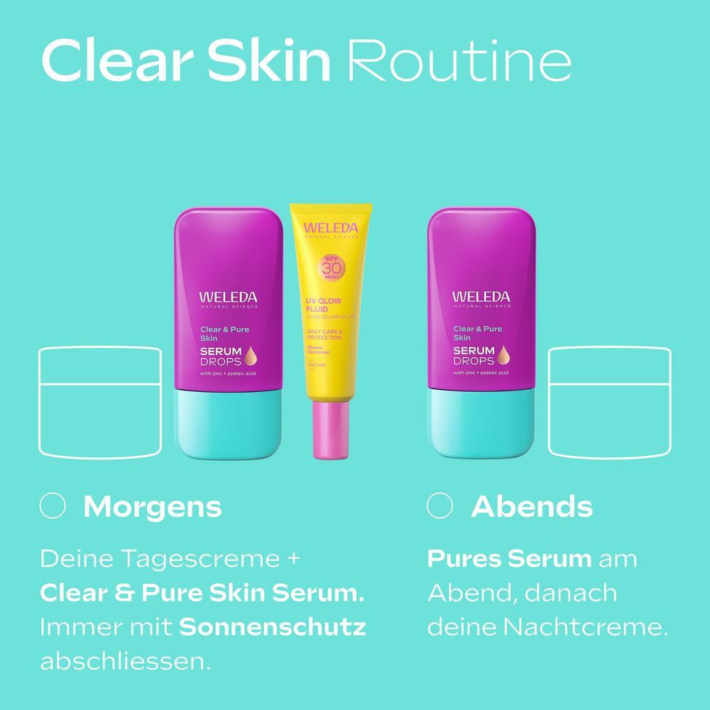 Weleda Clear & Pure Skin Serum Booster Drops 30 ml
