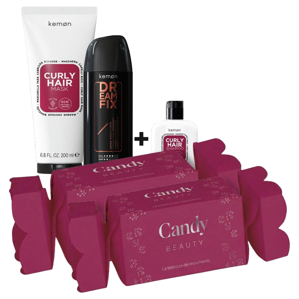 kemon Curly Hair Candy Beauty Set