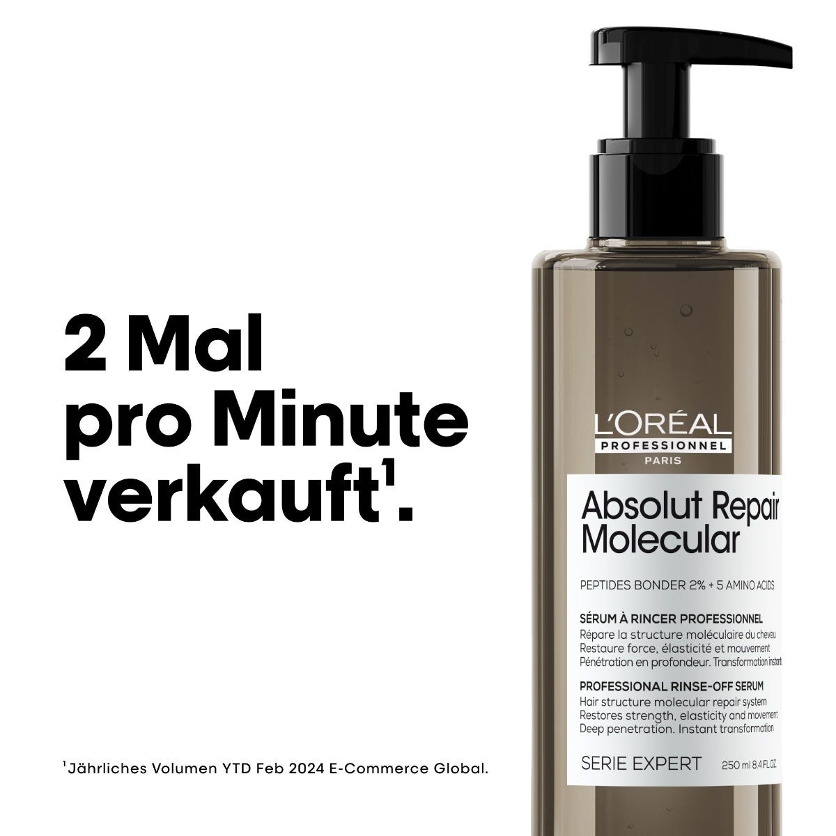 L'Oréal Professionnel Paris Serie Expert Absolut Repair Molecular Rinse-Off Serum 250 ml