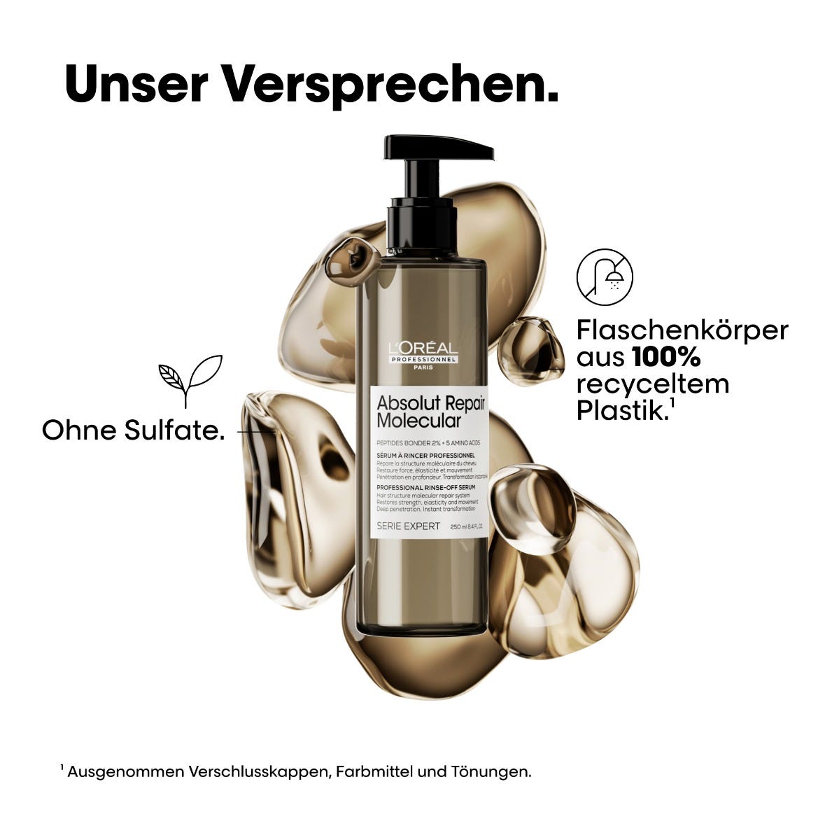L'Oréal Professionnel Paris Serie Expert Absolut Repair Molecular Rinse-Off Serum 250 ml