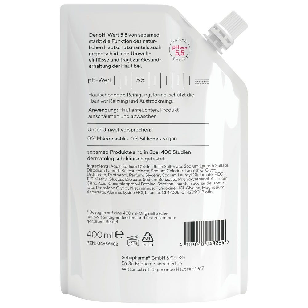 sebamed Nachfüllbare Flüssig Wasch-Emulsion 400 ml