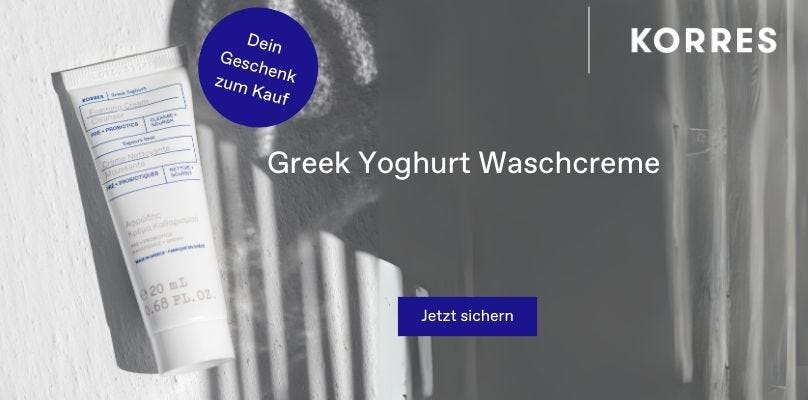 Dein Geschenk: Waschcreme