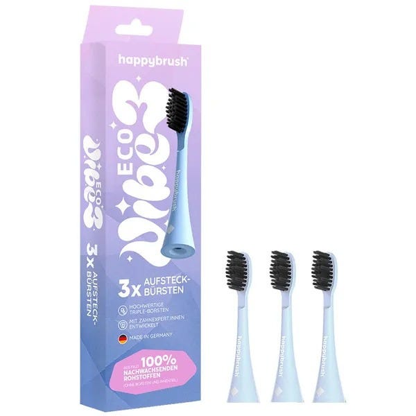 Happybrush HAV3DESV Aufsteckbürsten V3 Sunrise