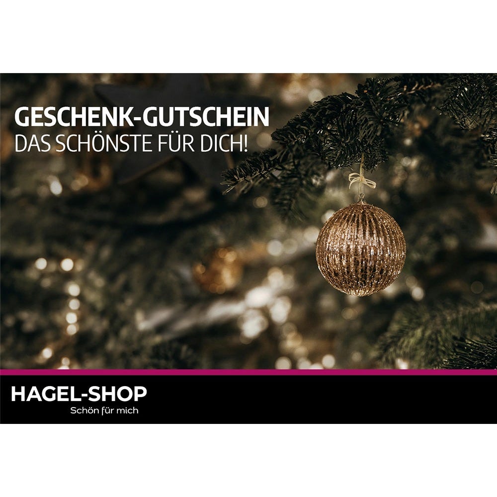 HAGEL-SHOP Geschenk-Gutschein „Weihnachtskugel“ 