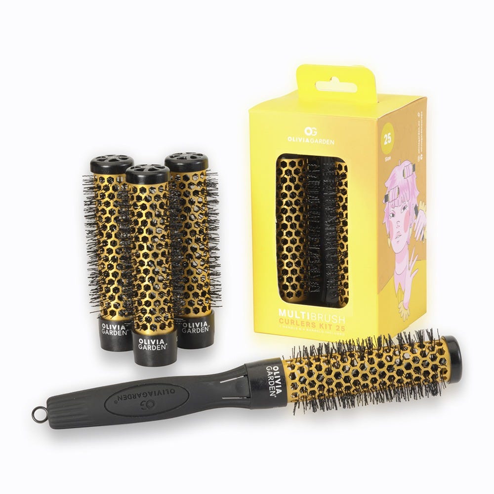 Olivia Garden MultiBrush Curlers Kit 25