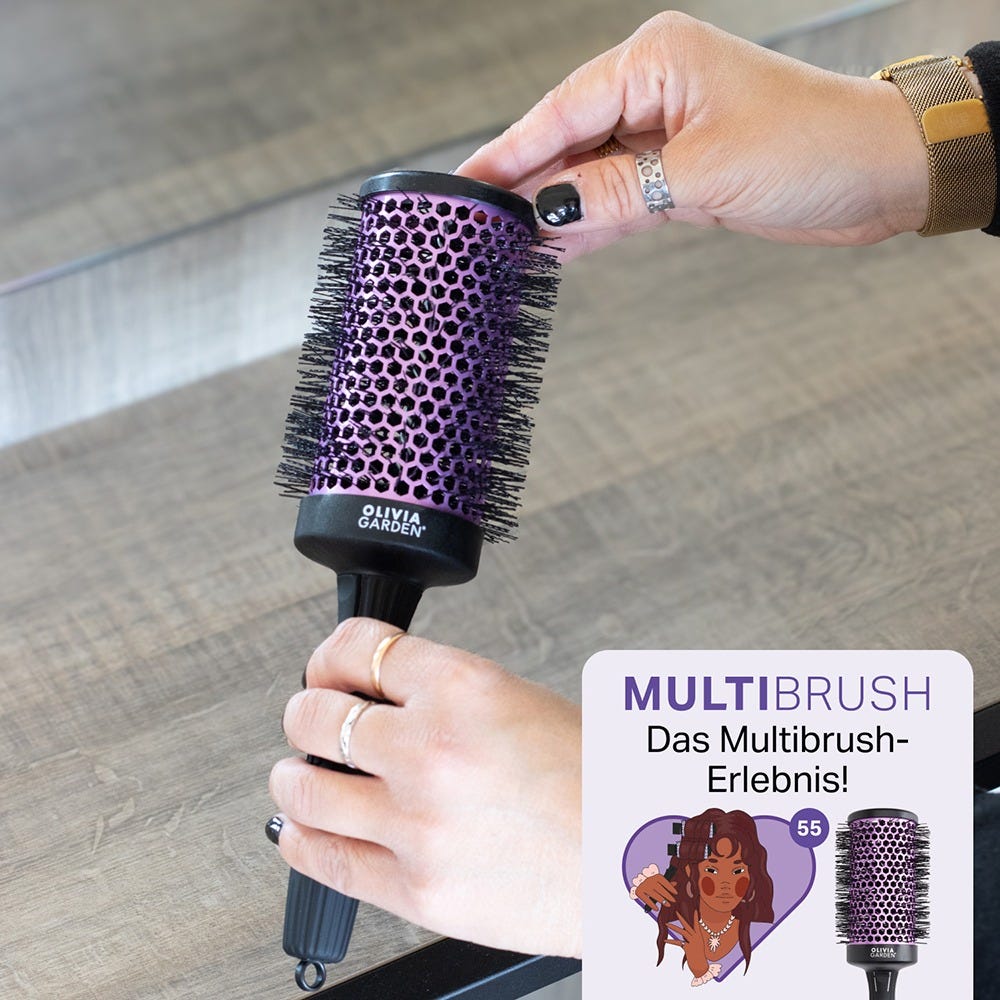 Olivia Garden MultiBrush Curlers Kit 55