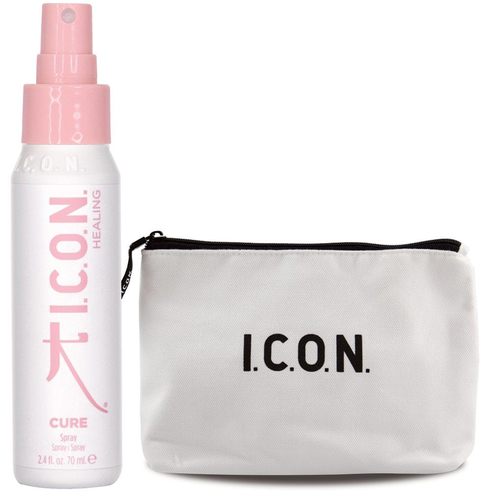I.C.O.N. Beauty Bag & Cure Spray 70ml gratis