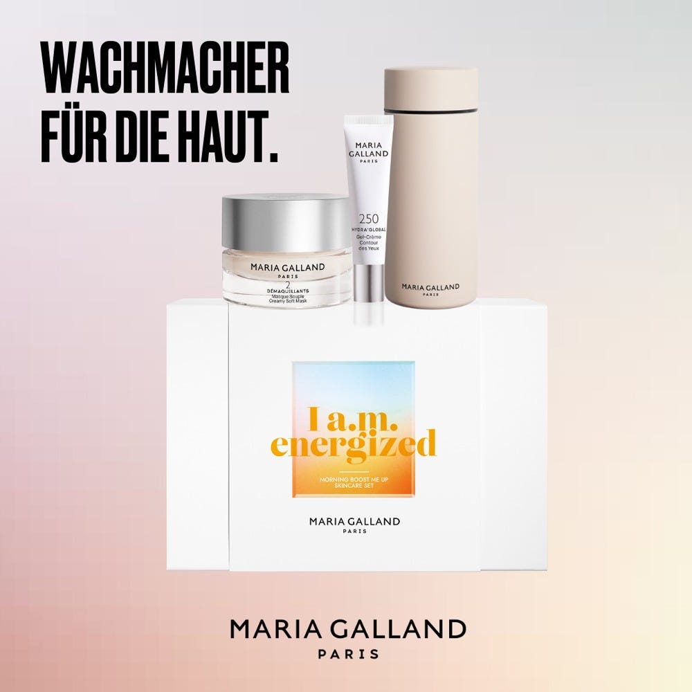 Maria Galland Paris I a.m. energized MORNING BOOST ME SKINCARE SET