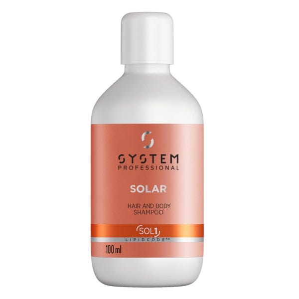 System Professional Solar Hair & Body Shampoo 100ml