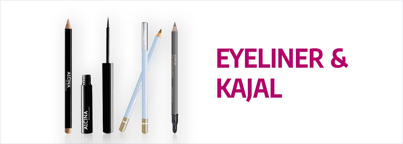 Eyeliner & Kajal Eyeliner & Kajal