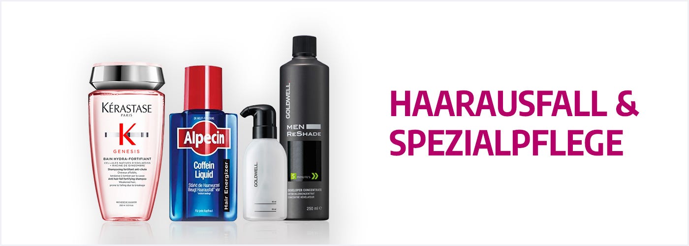 Haarausfall & Spezialpflege Haarausfall & Spezialpflege