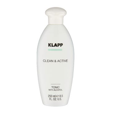 Klapp Cosmetics Clean & Active Tonic mit Alkohol 250 ml