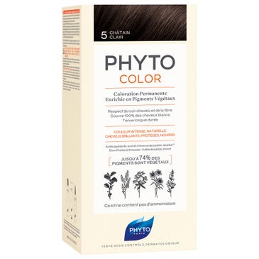 Phyto Phytocolor 5 Helles Braun Pflanzliche Haarcoloration