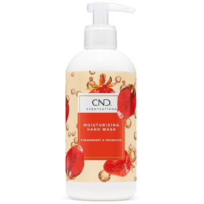 CND Scentsations Strawberry & Prosecco Wash 390 ml