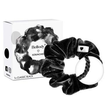 Bellody Original Velours Scrunchie Classic Black