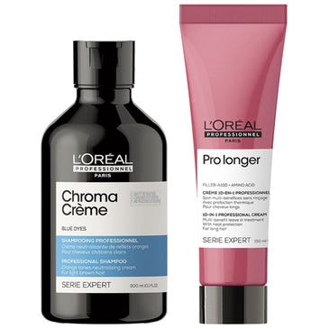 L'Oréal Professionnel Paris Serie Expert Chroma Creme + Pro Longer Blau Bundle