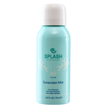 SPLASH Non-Perfumed Sunscreen Mist SPF50+ 75ml gratis